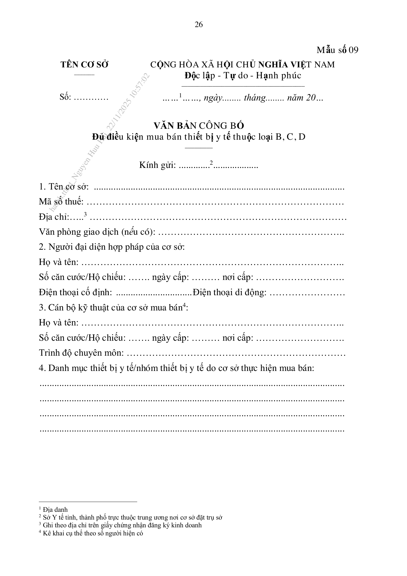 Thông tư44/2025/TT-BYT — original official PDF page30; original table columns and diagrams retained