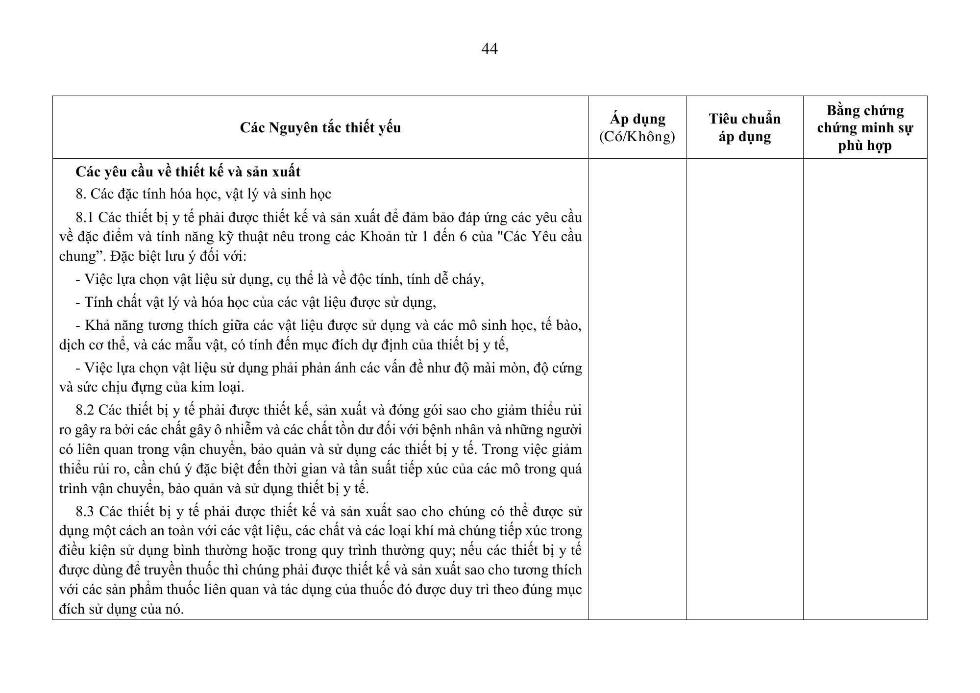 Quyết định 3618/QĐ-BYT — original official PDF physical page 44; complete source layout, tables and image text retained