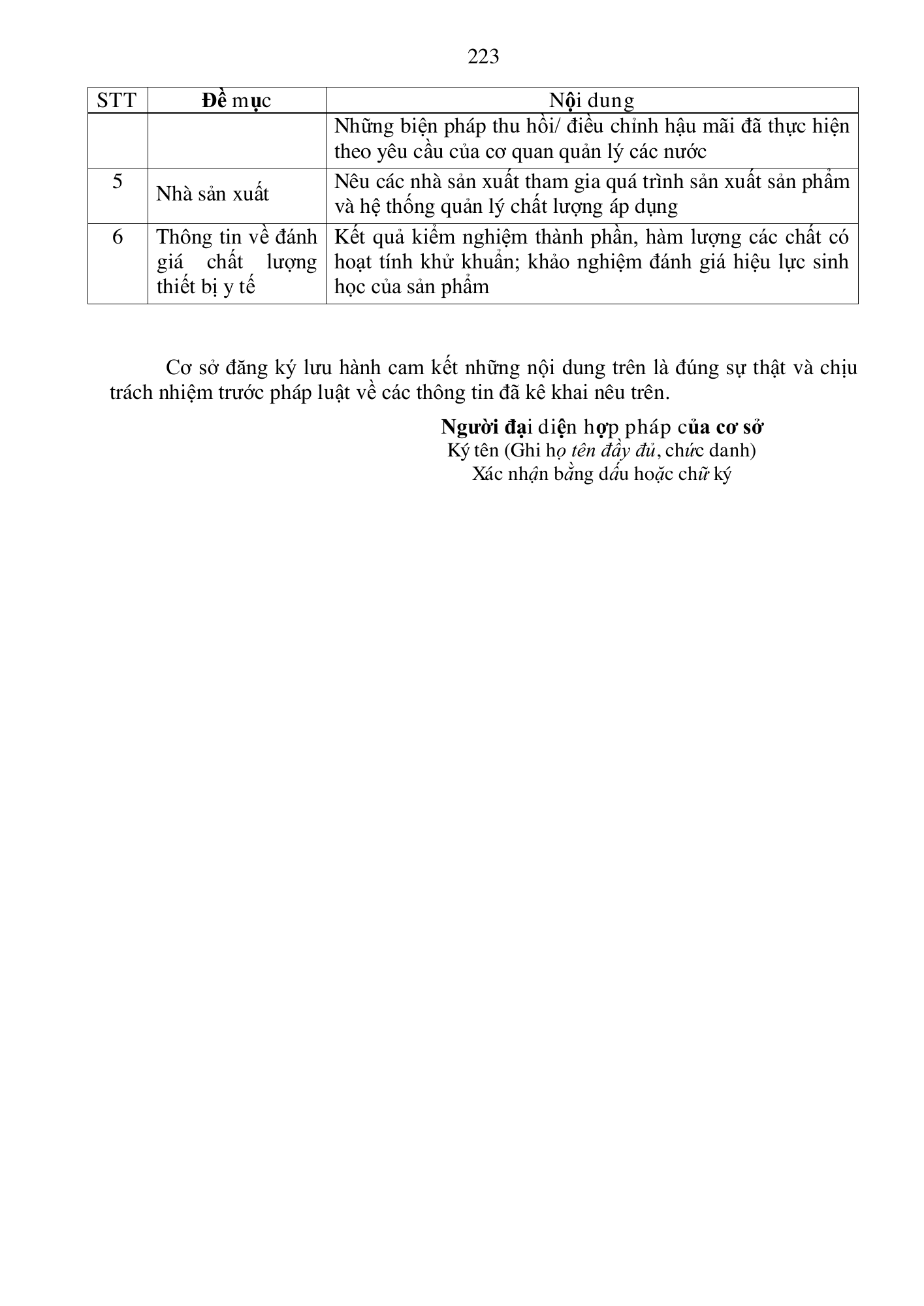Quyết định 3618/QĐ-BYT — original official PDF physical page 223; complete source layout, tables and image text retained