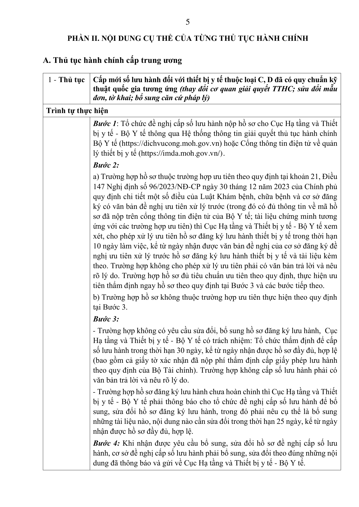 Quyết định 3618/QĐ-BYT — original official PDF physical page 5; complete source layout, tables and image text retained
