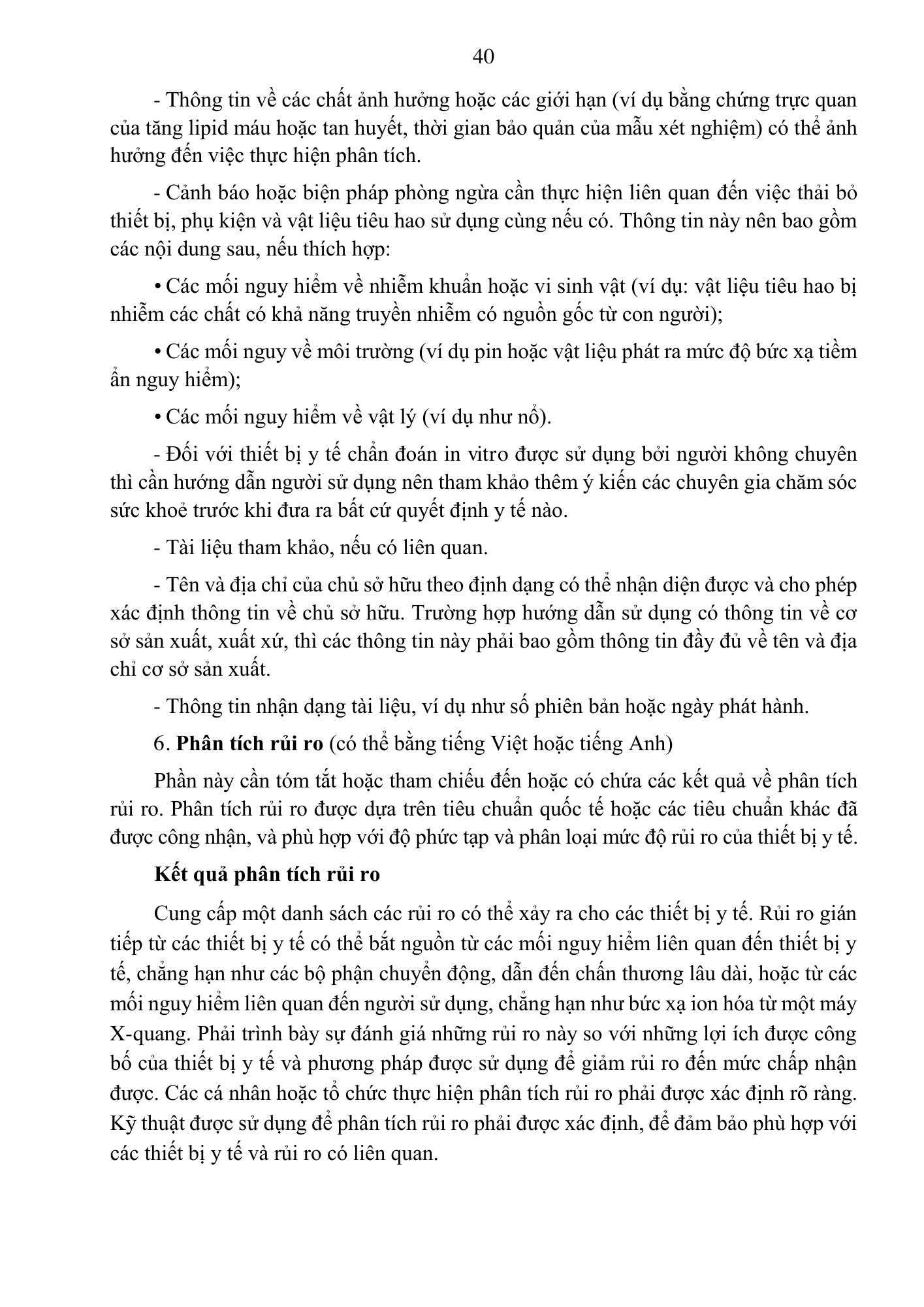 Quyết định 3618/QĐ-BYT — original official PDF physical page 40; complete source layout, tables and image text retained