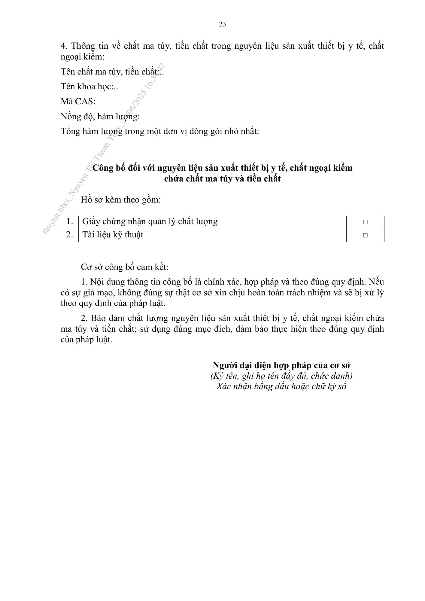 Quyết định 2075/QĐ-BYT — original official PDF physical page 23; complete source layout, tables and image text retained