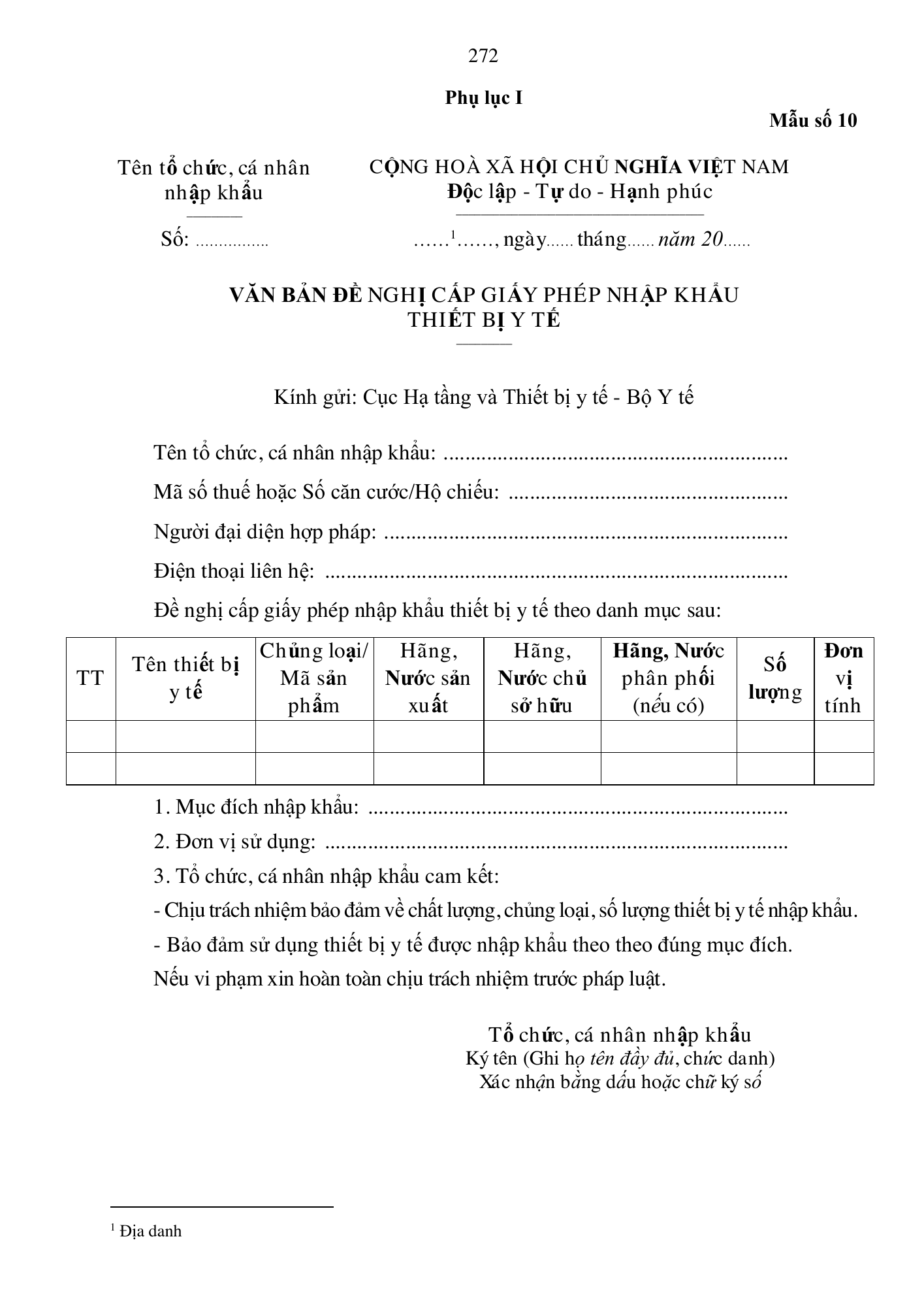 Quyết định 3618/QĐ-BYT — original official PDF physical page 272; complete source layout, tables and image text retained