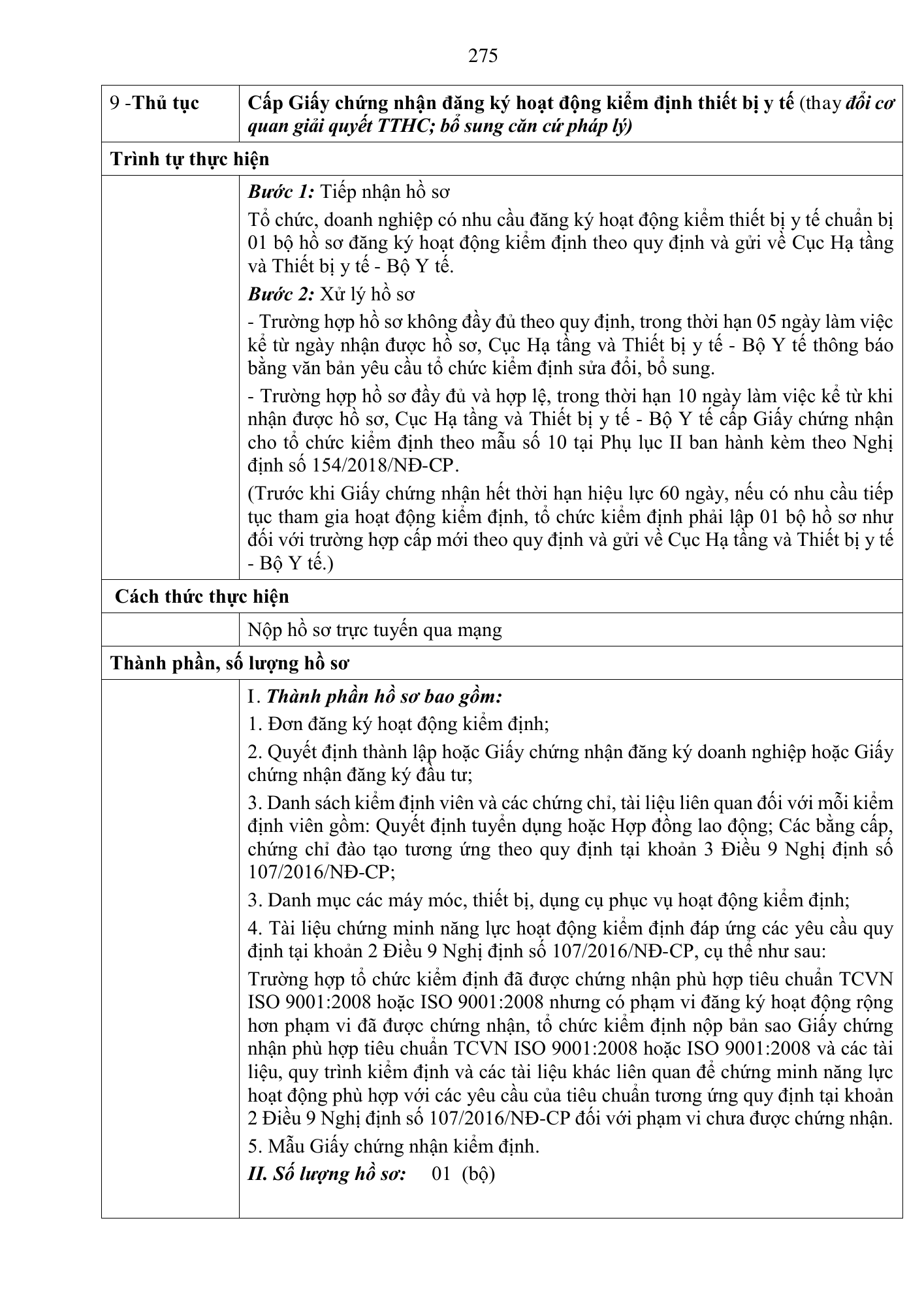 Quyết định 3618/QĐ-BYT — original official PDF physical page 275; complete source layout, tables and image text retained